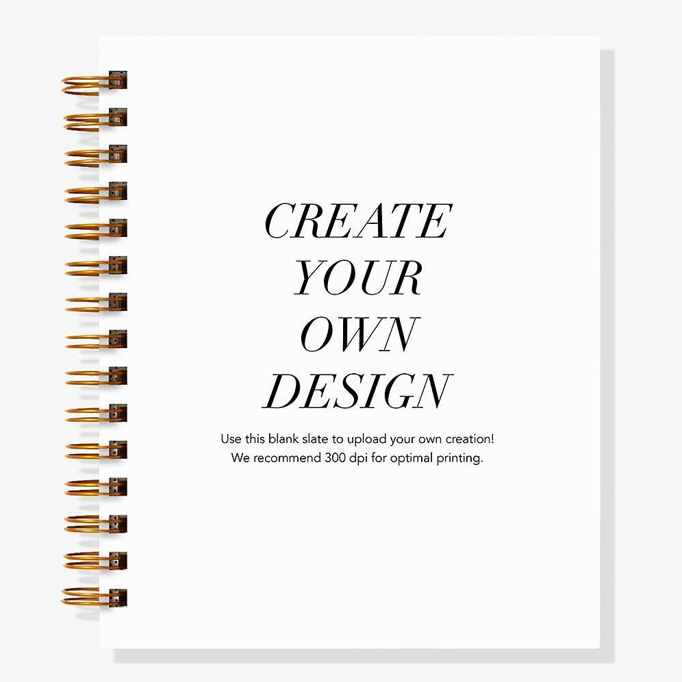 Upload Your Own 12-Month Custom Planner