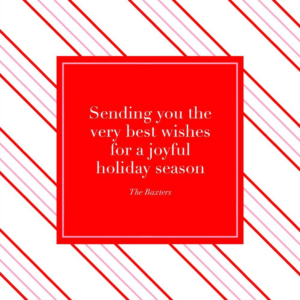 619416551.png Peppermint Stripe Greeting Card