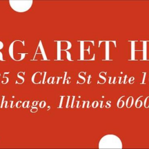 White Red Dots Return Address Label