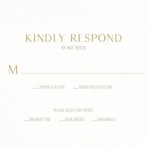 Lush Canopy Response Card