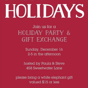 619416625.png Happy F*ing Holidays Party Invitation