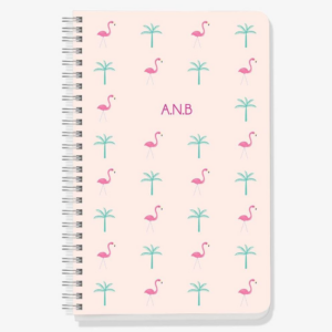 Flamingo Palm Custom Journal