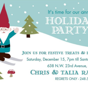 619418053.png Ski Gnome Holiday Party Invitation