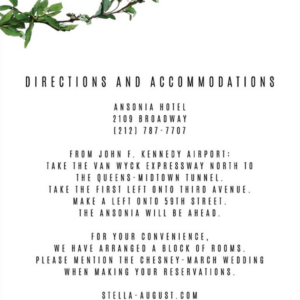 Chincoteague Information Card