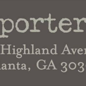 Stamped Type Return Address Label - Porter