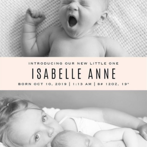 Band Birth Announcement