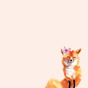 Flower Fox Stationery