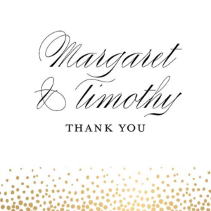 Champagne Border Stationery