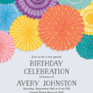 619418716.png Rosettes Birthday Party Invitation