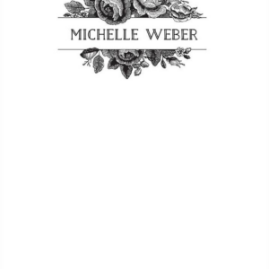 Vintage Floral A6 Stationery