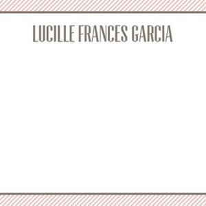 619418777.png Diagonal Stripes Border A6 Stationery
