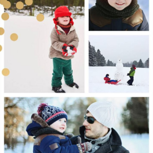 Confetti Foil Multi-Photo Card