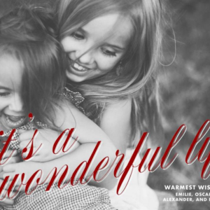 619419166.png Its a Wonderful Life Photo Card