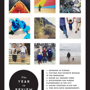 Year In Review Photo Card