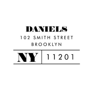 Ticket Custom Stamp Set