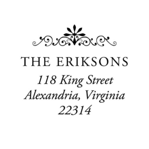 Decorative Frame Custom Stamp Set