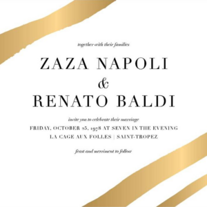 Cherish Foil Wedding Invitation