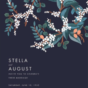 Mandarin Grove Wedding Invitation