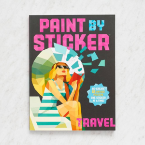619419884.png Paint by Sticker: Travel: Re-create 12 Vintage Posters One Sticker at a Time!
