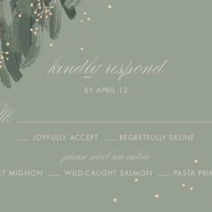 Verdure Response Card