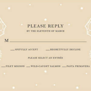 Vinayaka Response Card