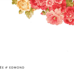 Garden Floral Ikat Stationery