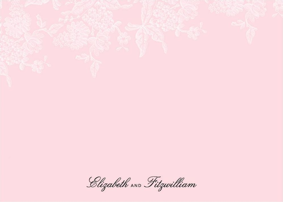 Hydrangea Lace I Stationery