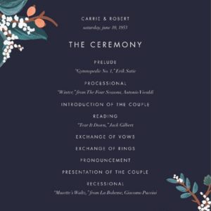 Mandarin Grove Program