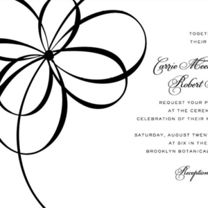 Belle Boulevard Wedding Invitation