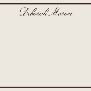 Fancy Border A6 Stationery