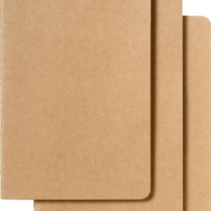 619421171.png Moleskine Cahier Journal (Set of 3), Large, Plain, Kraft Brown, Soft Cover (5 x 8.25): set of 3 Plain Journals