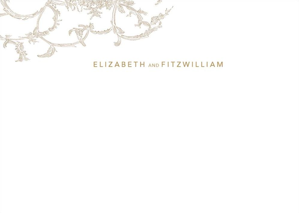 Silk Brocade I Stationery