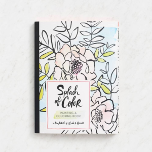 Splash of Color Painting & Coloring Book
