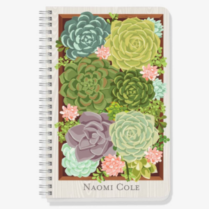 619421195.png Succulents Custom Journal
