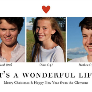 It's a Wonderful Life Holiday Photo Card