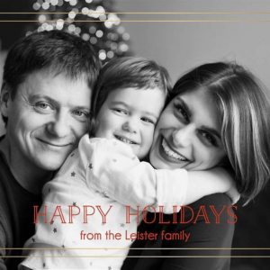 619421230.png Duo Border Holiday Photo Card Horizontal