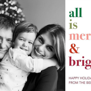 Merry & Bright Holiday Photo Card