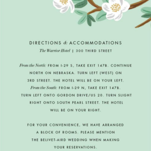 Tea Tree Information Card