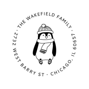 619421684.png Skating Penguin Custom Stamp Set