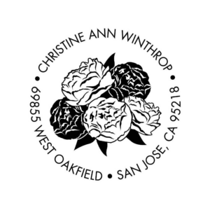 619421869.png Peony Circle Custom Stamp Set