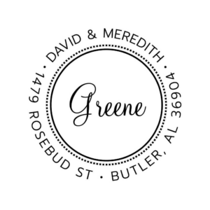 619422000.png Dotted Circle Custom Stamp