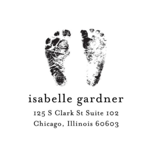 Footprints Stamp Plate