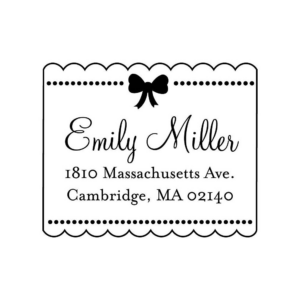 Bow Baby Custom Stamp Set