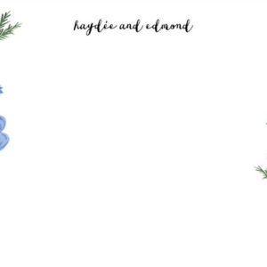 August Herbarium Stationery