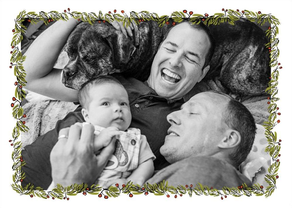 Fir Frame Photo Card