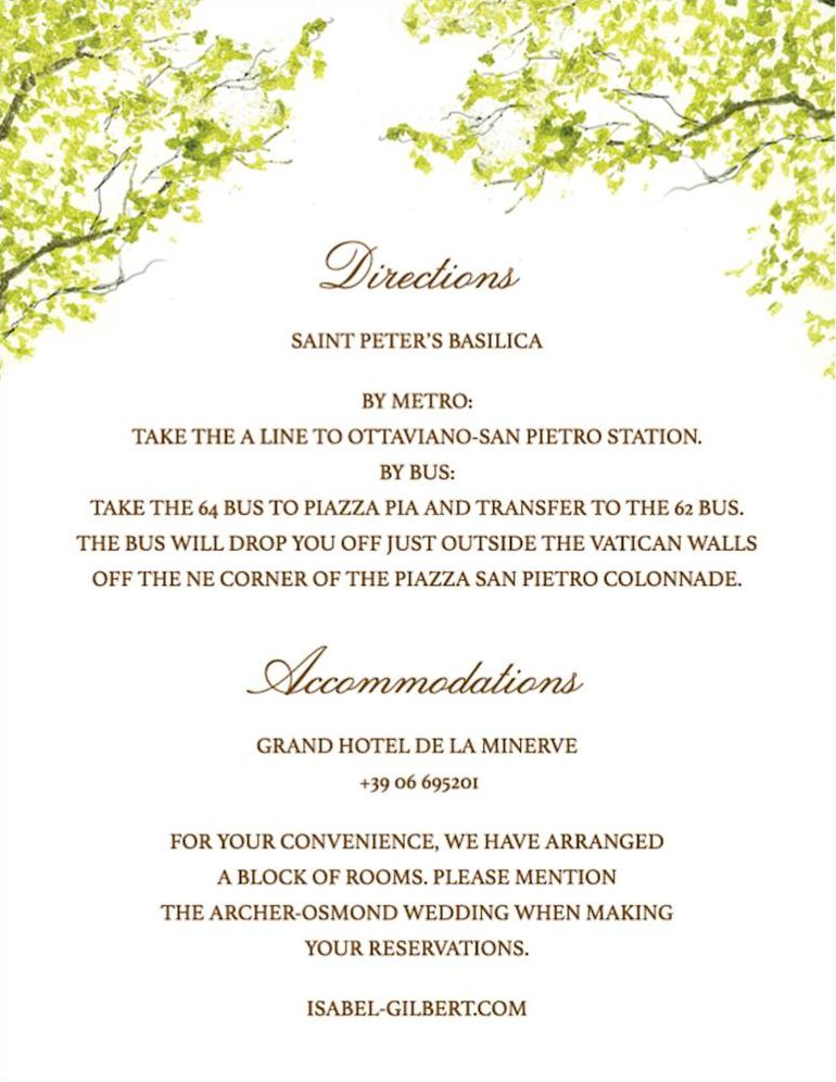 Spring Orchard Information Card