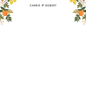 Citrus Orchard Stationery