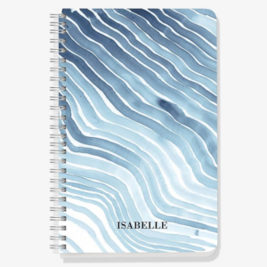 Watercolor Ripple Custom Journal