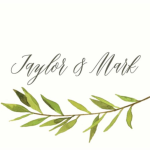 Green Garland Stationery