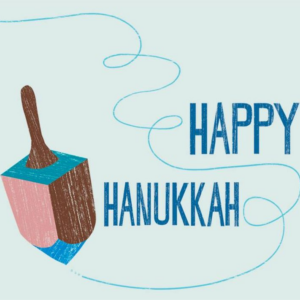 Dreidel Holiday Photo Card